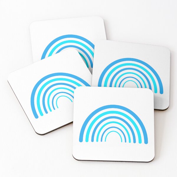 Item preview, Blue Organic rainbow  designed and sold by Inspirationmotivation.