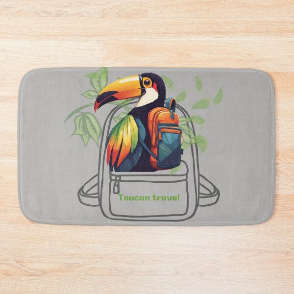 Item preview, Toucan traveling lovers designed and sold by Yeyishop.