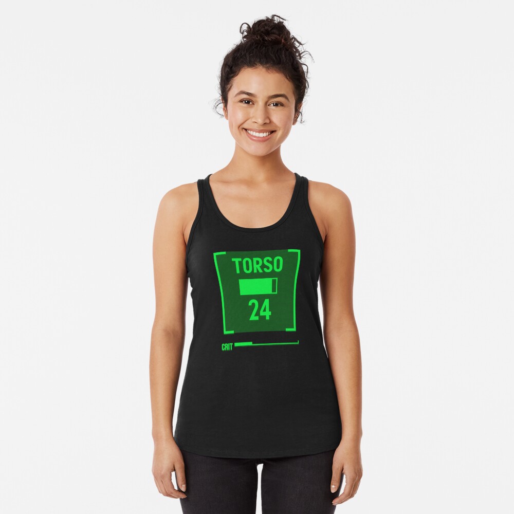 Vista previa del artículo con la obra «Camiseta con espalda nadadora», diseñado y vendido por PufferArt.
