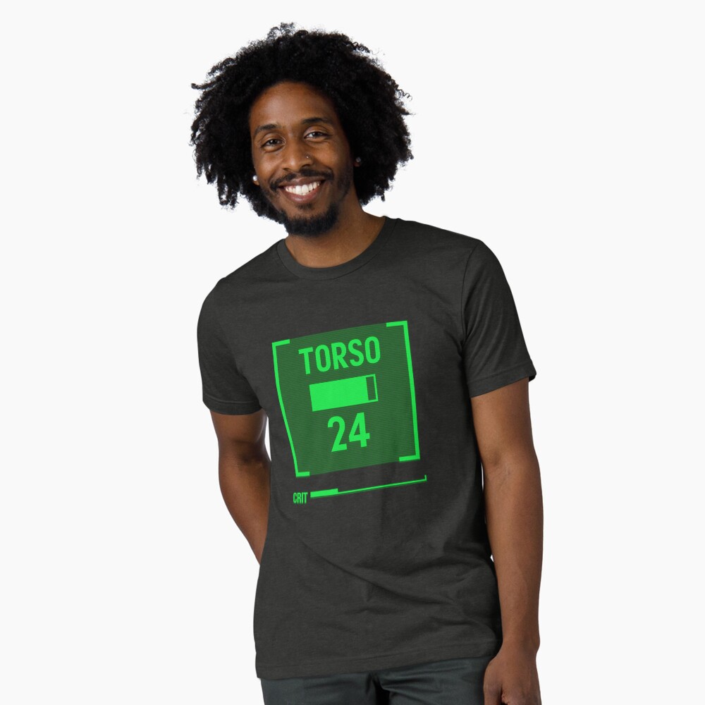 Vista previa del artículo con la obra «Camiseta de tejido mixto», diseñado y vendido por PufferArt.