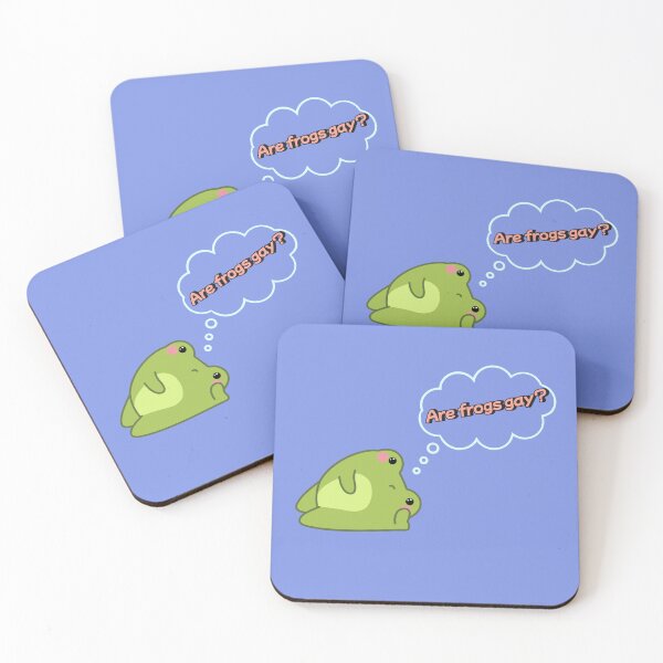 Item preview, Are frogs gay? Gay frog lovers  designed and sold by thatsrightthemoon.