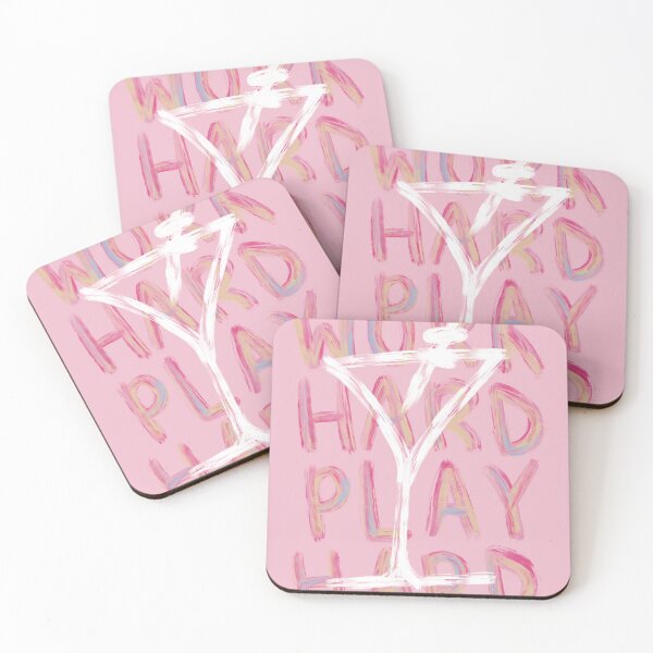 Item preview, work hard play hard martini designed and sold by eze412.