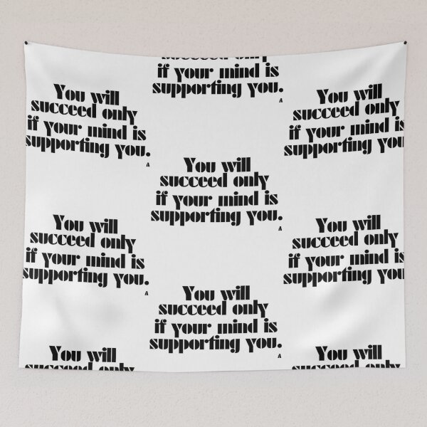 Item preview, You will succeed only if your mind is supporting you. designed and sold by Finds.