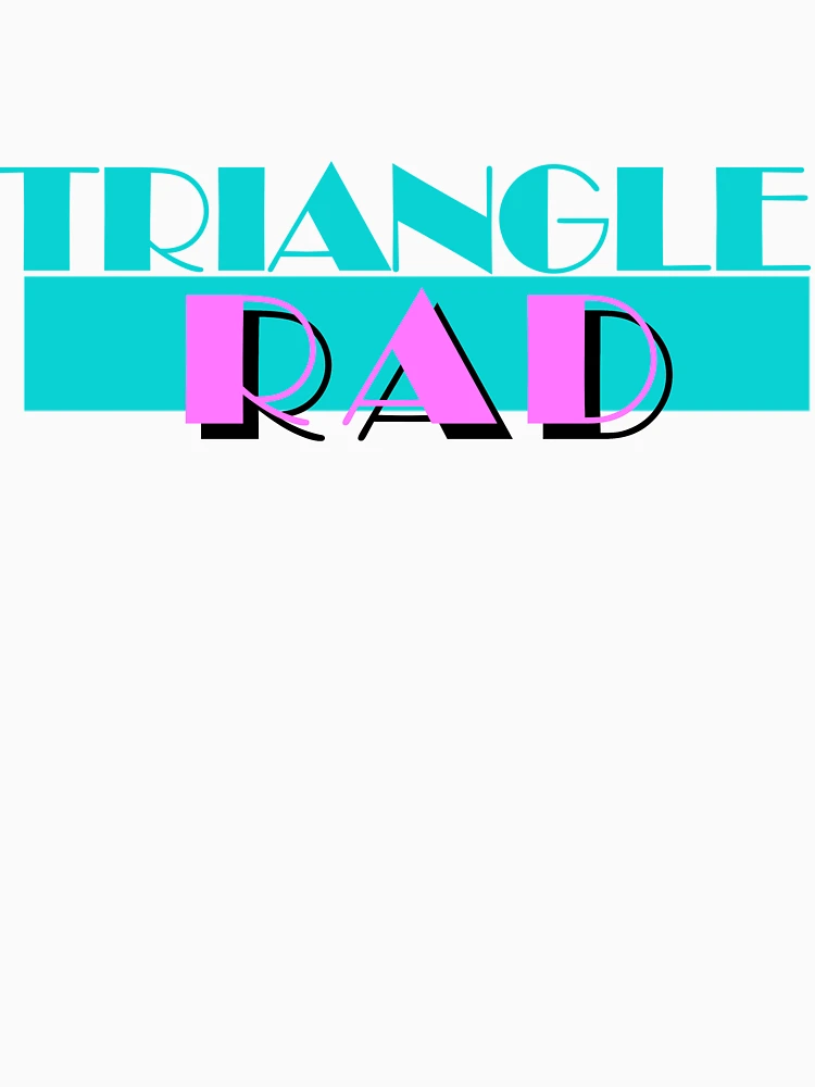 Thumbnail 4 of 4, V-Neck T-Shirt, Triangle RAD Vice Logo designed and sold by Triangle-RAD.