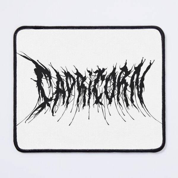 Item preview, Capricorn Brutal Zodiac in White designed and sold by scorpiopanda.