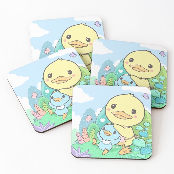 Item preview, Madre pato con bebé designed and sold by Progduck-Studio.