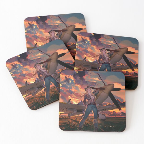 Item preview, Spitfire Fighter and Anime Girl designed and sold by CoolCarVideos.
