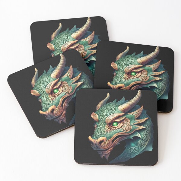 Item preview, Celtic dragon designed and sold by Nekospaces.
