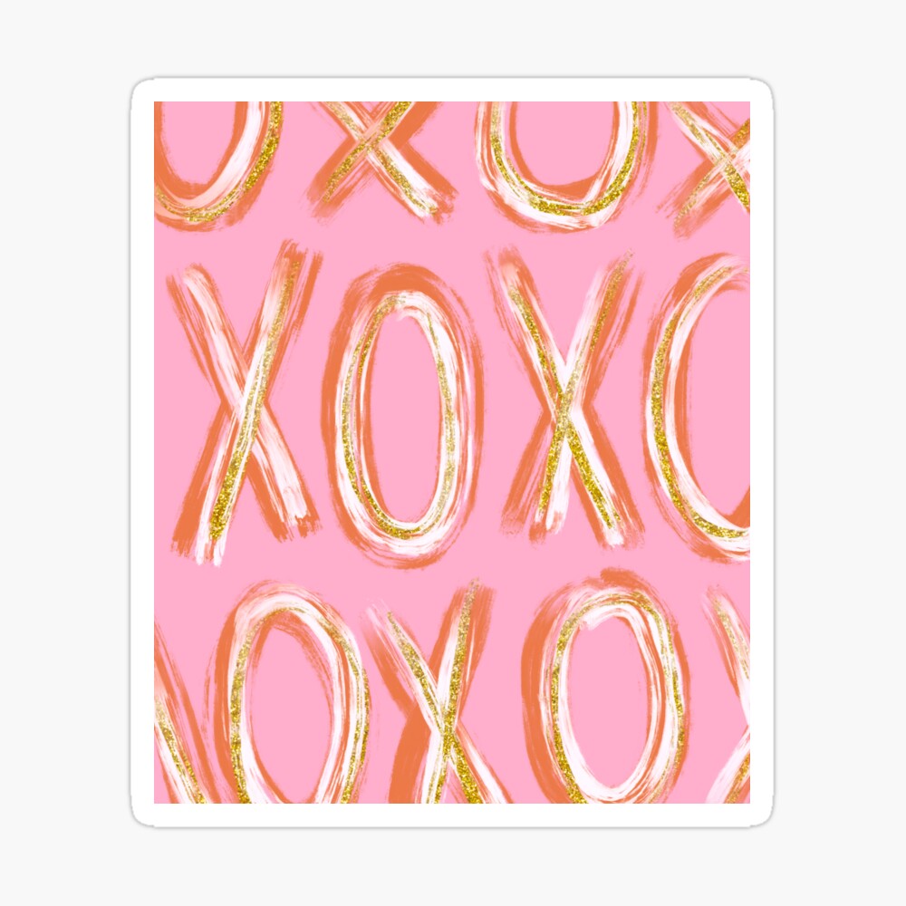 XOXO preppy poster Poster