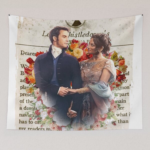 Item preview, Anthony Bridgerton & Kate Bridgerton Lady Whistledown Society Papers Netflix designed and sold by KamiTrendz.