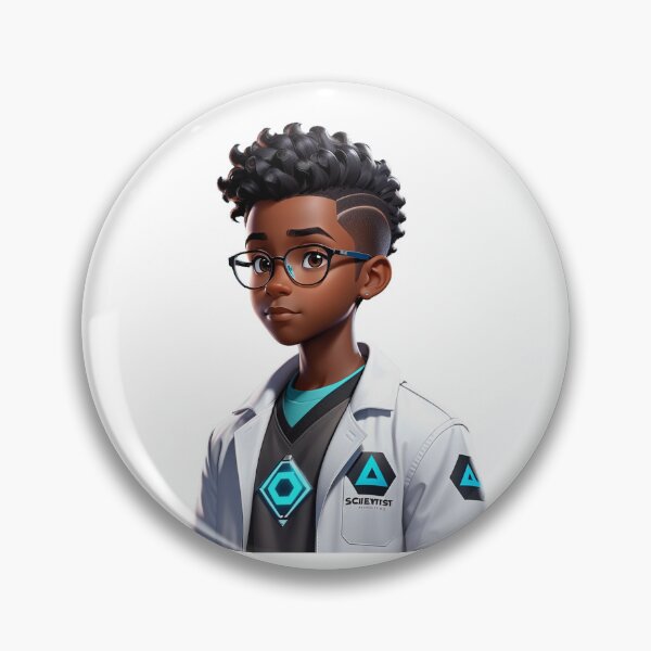 Item preview, Futuristic Scientist Boy in 3D designed and sold by KriticalDesigns.