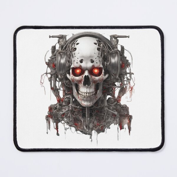 Item preview, Mecha Skull designed and sold by MetalThreads-UK.
