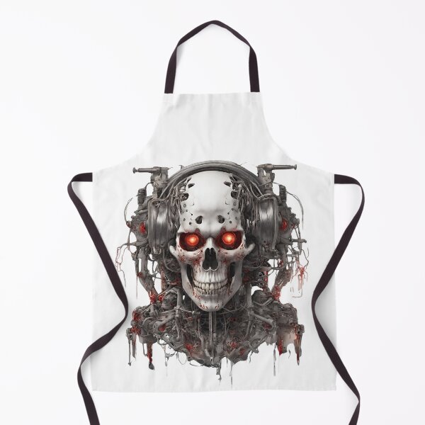 Item preview, Mecha Skull designed and sold by MetalThreads-UK.