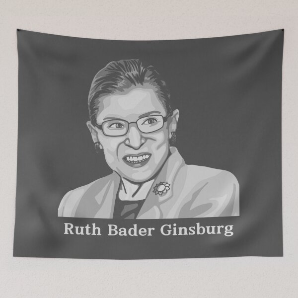 Item preview, Ladies of the Supreme Court - Ruth Bader Ginsburg designed and sold by Unhinged Heather.