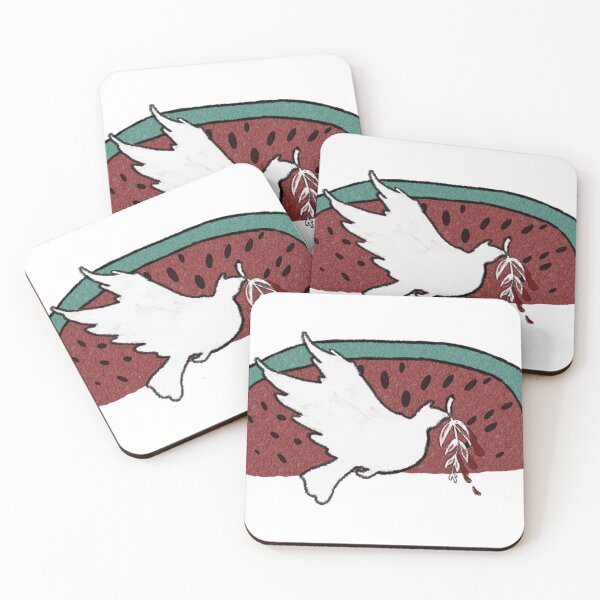 Item preview, Dove and watermelon designed and sold by skorvyn.