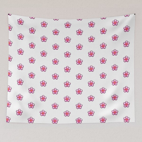 Item preview, Flower Sakura Pixel Art Cute Nature designed and sold by sergiochungo.