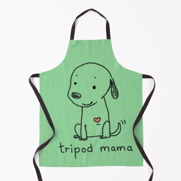 Item preview, Tripod Mama, Dog Mom, Tripod Dog, Cartoon Dog, Dog with Three Legs, Amputee, Special Pets designed and sold by Furkid Studio.