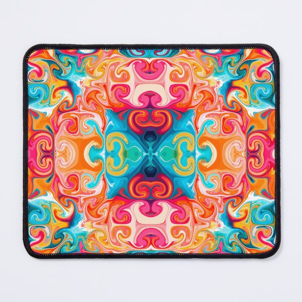 Item preview, Vibrant Symmetrical seamless pattern designed and sold by Fantacaroo Designs.