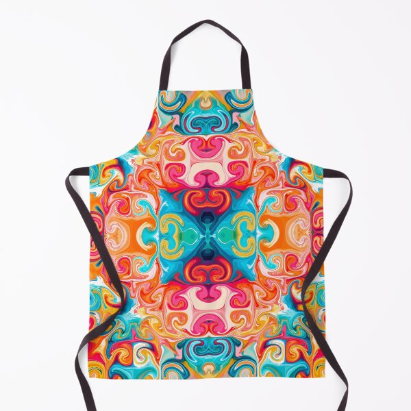 Item preview, Vibrant Symmetrical seamless pattern designed and sold by Fantacaroo Designs.