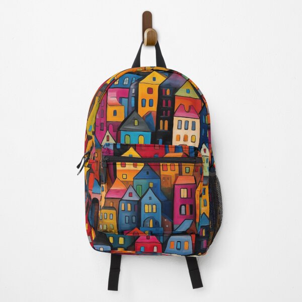 Item preview, Colorful Houses Pattern For Kids designed and sold by sheprint.