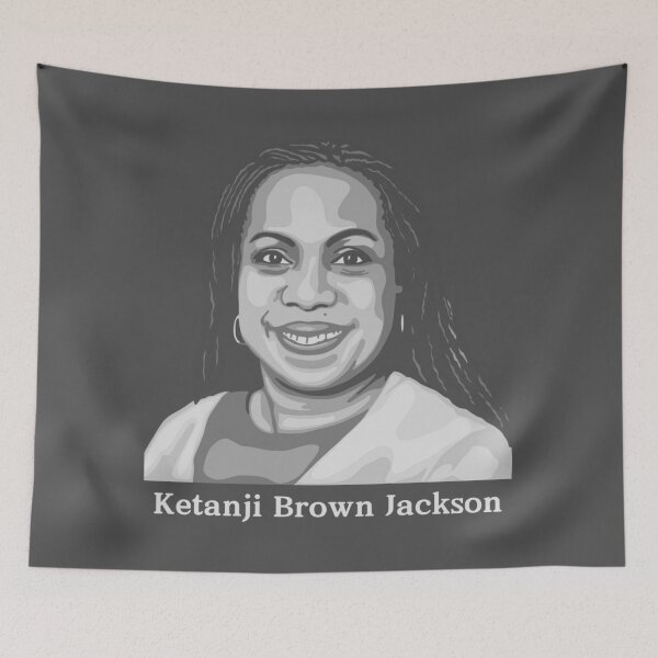 Item preview, Ladies of the Supreme Court - Ketanji Brown Jackson designed and sold by Unhinged Heather.