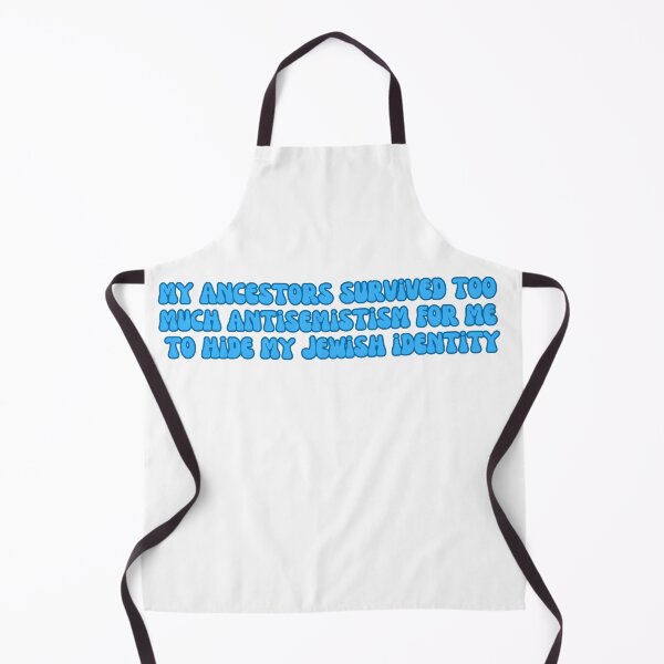 Item preview, my ancestors survived too much antisemitism for me to hide my jewish identity - stop jewish hate, two tone blue designed and sold by jessicaleah15.