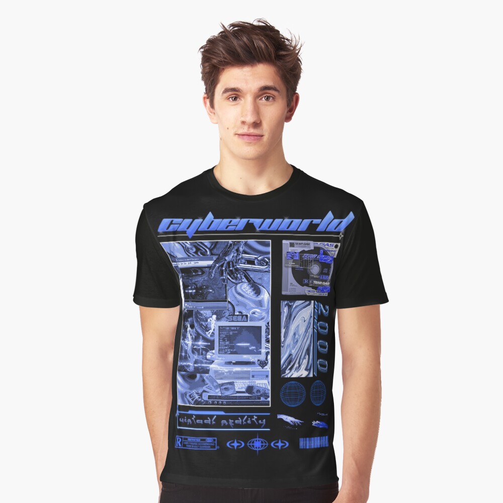 Cybercore World Y2K Design