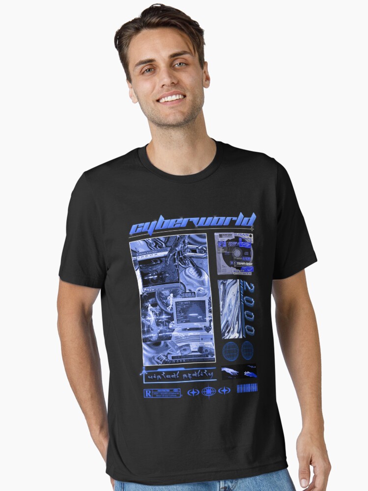 Cybercore World Y2K Design