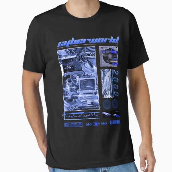 Cybercore World Y2K Design