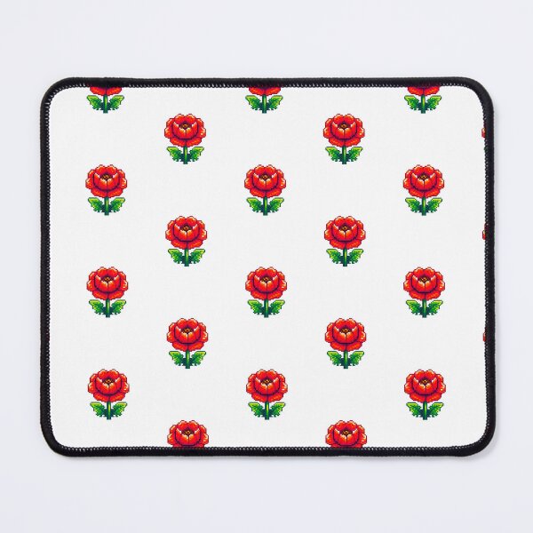 Item preview, Flower Poppy Pixel Art Cute Nature designed and sold by sergiochungo.