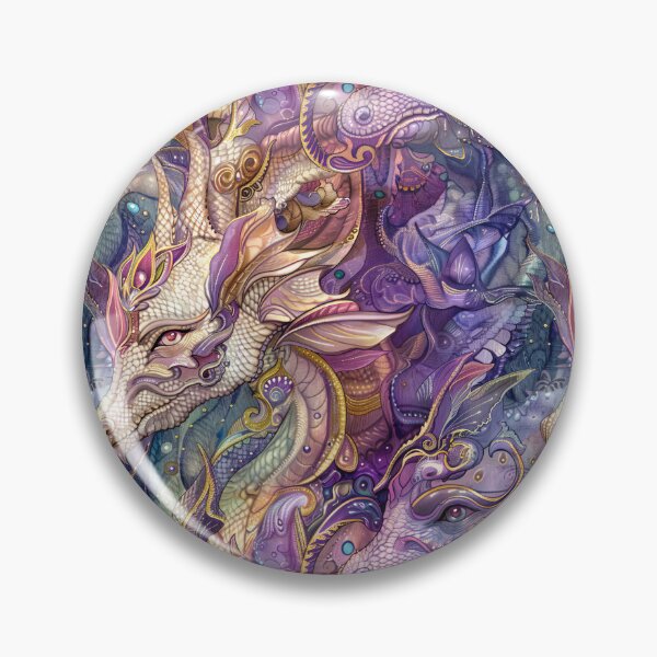 Item preview, Purple Amethyst Dragons designed and sold by GroovyPixels.