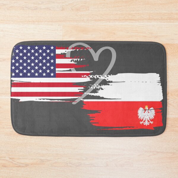 Item preview, American Polish Flag Shirt  Polska USA Essential Pride Dyngus Day  designed and sold by OscarShoping.