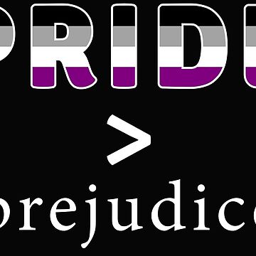 Artwork thumbnail, Pride & Prejudice Asexual Pride by AmateurAusten