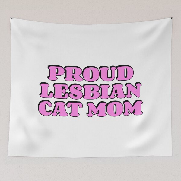 Item preview, Proud Lesbian Cat Mom designed and sold by Inspirationmotivation.