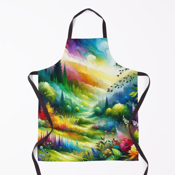 Item preview, Lush Vibrant Landscape designed and sold by ArtemisDesignAI.