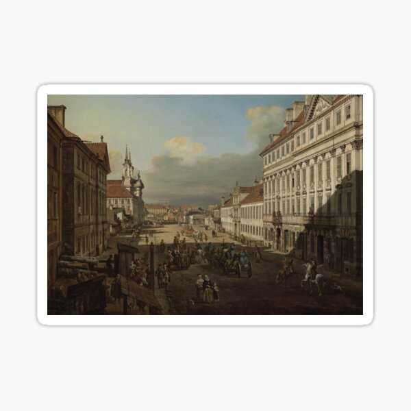 Item preview, Canaletto Warsaw designed and sold by PixelStyleShop.