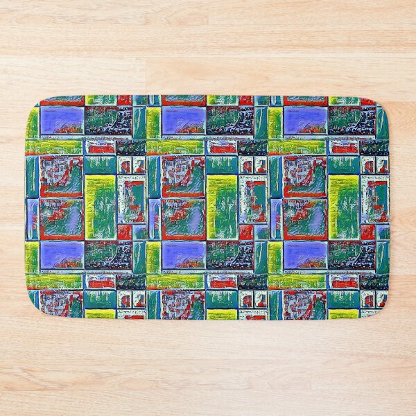 Item preview, Postmodern Mondrian (4), a postmodernist reconstruction of Mondrian. designed and sold by thalasson.