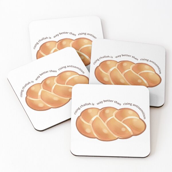 Item preview, rising challah is better than rising antisemitism designed and sold by jessicaleah15.
