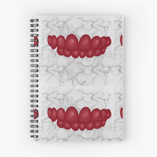 Item preview, red teeth designed and sold by BurbleCat.