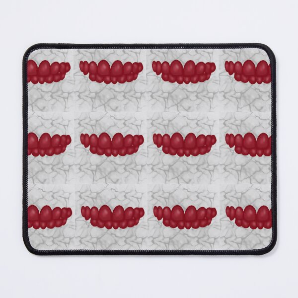 Item preview, red teeth designed and sold by BurbleCat.