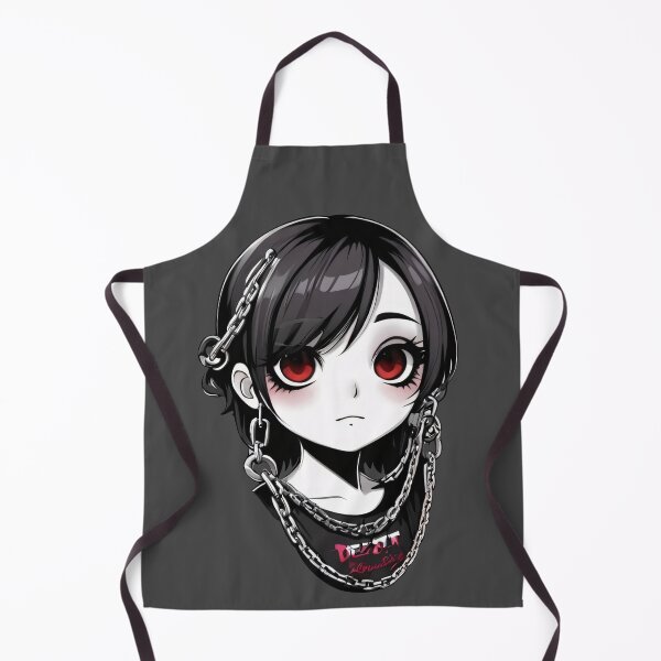 Item preview, Red Eyes Alternative Goth Girl designed and sold by MadnessEnvelope.