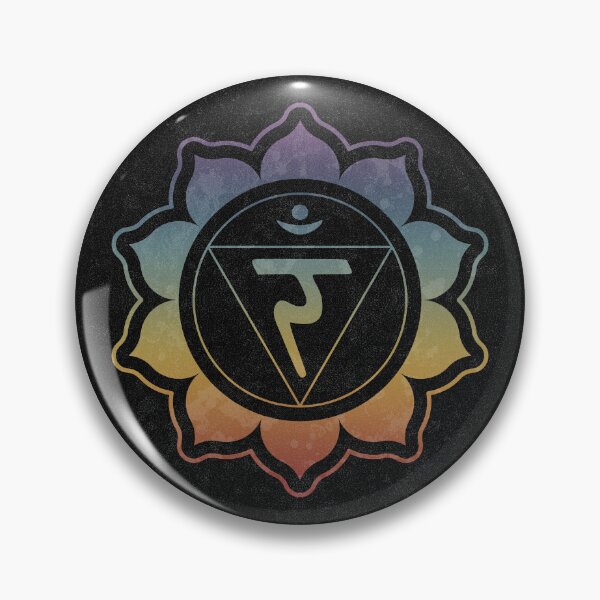 Item preview, Navel Chakra Lotus - Coal + Rainbow Sunset designed and sold by Irene Estelle.