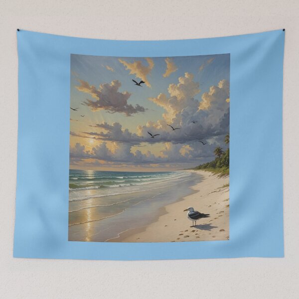 Item preview, Florida beachscape designed and sold by seahorse crossing.