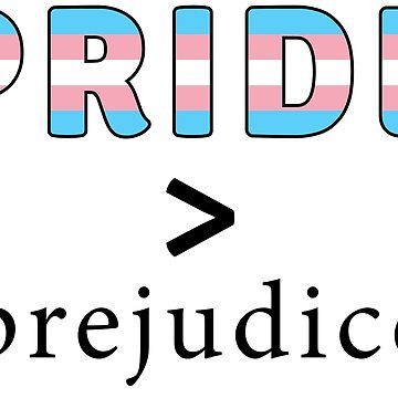 Artwork thumbnail, Pride & Prejudice Trans Pride by AmateurAusten