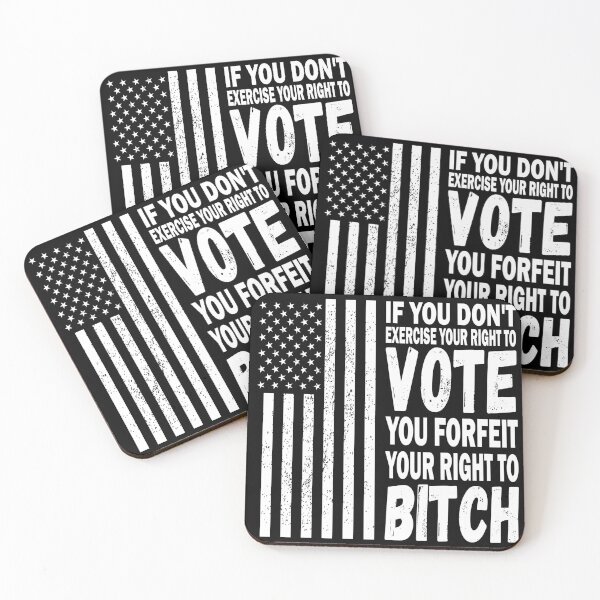 Item preview, Vote Bitch, Distressed US Flag, Right To Vote, Election 2024 designed and sold by mamahellfire31.