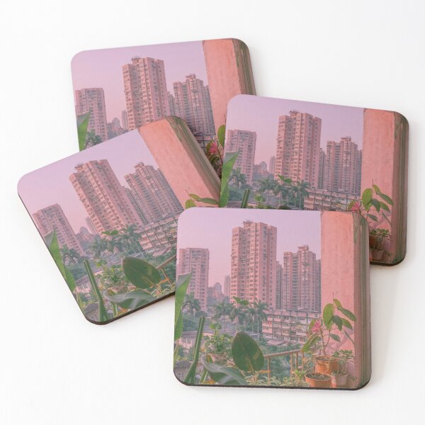 Item preview, Urban Dawn Amidst Blooming Nature designed and sold by regnumsaturni.