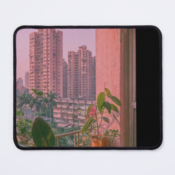 Item preview, Urban Dawn Amidst Blooming Nature designed and sold by regnumsaturni.