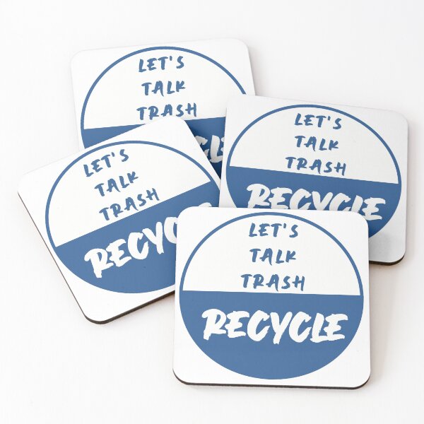 Item preview, Let's Talk Trash  designed and sold by GarboTreasure.