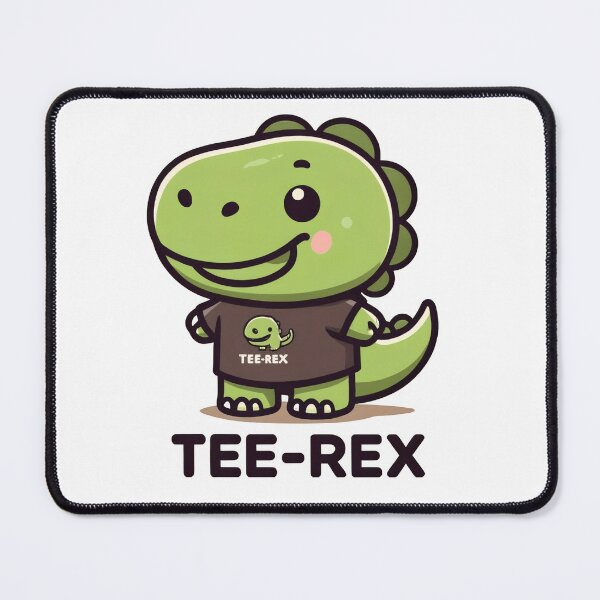 Item preview, Tee-Rex Cute Cartoon T-Rex Shirt Design designed and sold by YoBoiRedgie.