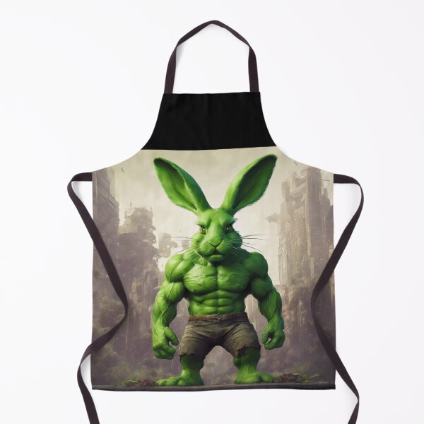 Item preview, The green muscular rabbit. designed and sold by brain301.